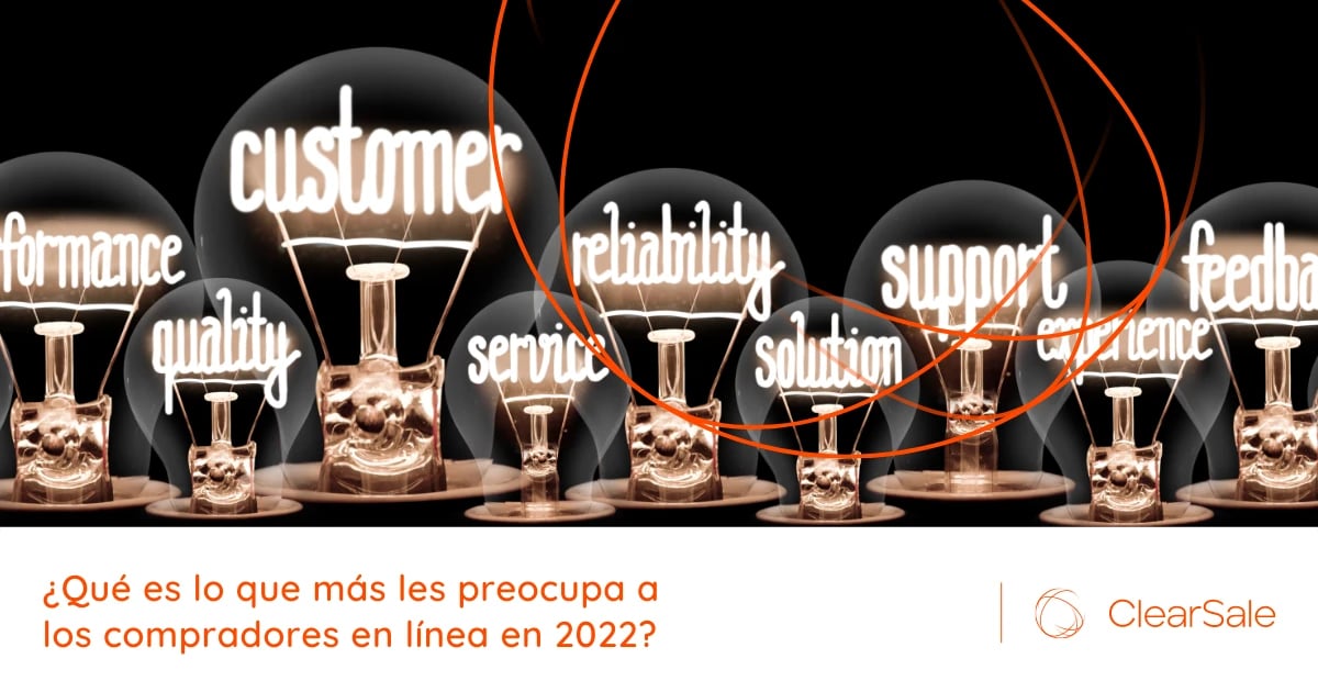 ¿Qué es lo que más les preocupa a los compradores en línea en 2022?